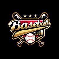 Baseball-Sport-Logo-Design vektor