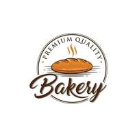Bäckerei-Logo-Design vektor