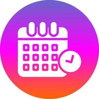 kalender gånger vektor ikon design
