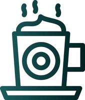 Cappuccino-Vektor-Icon-Design vektor