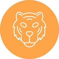 Tiger kreatives Icon-Design vektor