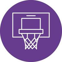 Basketball kreatives Icon-Design vektor