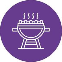 Grill kreatives Icon-Design vektor