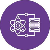 Data Science kreatives Icon-Design vektor