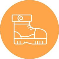 Stiefel kreatives Icon-Design vektor