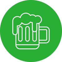 Bier kreatives Icon-Design vektor