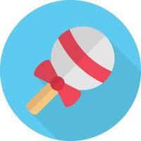 lollipop-vektorillustration auf einem hintergrund. hochwertige symbole. vektorikonen für konzept und grafikdesign. vektor