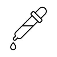 Dropper-Umriss-Symbol vektor