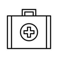 Erste-Hilfe-Kit-Symbol vektor