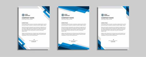 modernes Corporate-Briefkopf-Template-Design vektor