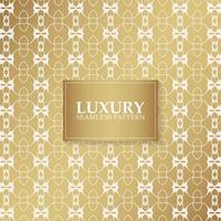 Luxus Ornament Muster Design Hintergrund vektor