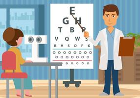 Eye Test Vektor