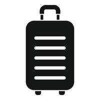 Reisetasche Symbol einfacher Vektor. Luftsitz vektor
