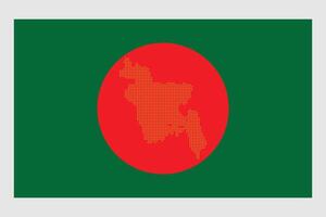 bangladeshiska nationell flagga design för bangladeshiska vektormässigt dag vektor