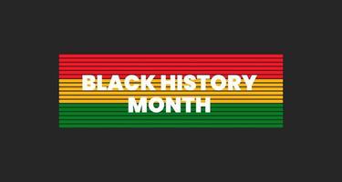 svart historia månad bakgrund. afrikansk amerikan historia eller svart historia månad. berömd årligen i februari i de USA och Kanada. svart historia månad 2023 vektor
