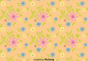 Ditsy Floral Seamless Pattern Vector