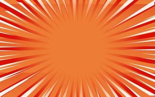 orange komisk bakgrund retro vektor