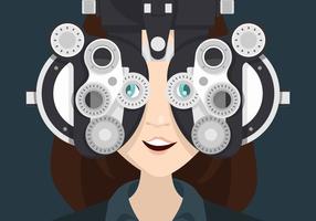 Eye Test Illustration vektor