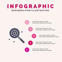 candy lollypop lolly süß infografiken präsentationsvorlage 5 schritte präsentation vektor