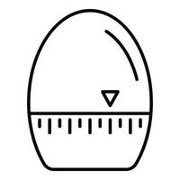 Eieruhr-Symbol, Umrissstil