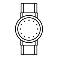 Smartwatch-Symbol, Umrissstil vektor