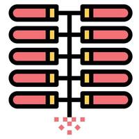 Feuerwerk Symbol Vektor Illustration, Feier, Funkeln, Party frohes neues Jahr