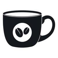 Tasse Kaffee-Symbol, einfachen Stil vektor