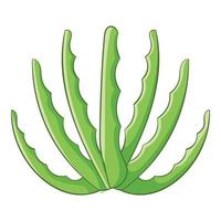 Agave-Symbol, Cartoon-Stil vektor