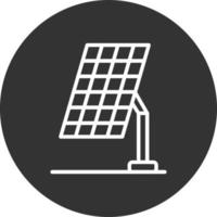 Vektorsymbol für Solarpanel vektor