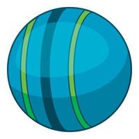 Trainer-Powerball-Symbol, Cartoon-Stil vektor