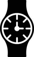 armbanduhrvektorillustration auf einem hintergrund. hochwertige symbole. vektorikonen für konzept und grafikdesign. vektor