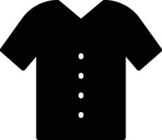 Shirt-Vektor-Illustration auf einem Hintergrund. hochwertige Symbole. Vektor-Icons für Konzept und Grafikdesign. vektor