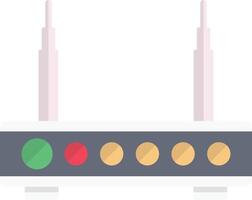 modem-vektorillustration auf einem hintergrund. hochwertige symbole. vektorikonen für konzept und grafikdesign. vektor