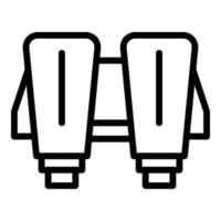 Executive Jetpack Symbol Umrissvektor. Rakete aufladen vektor