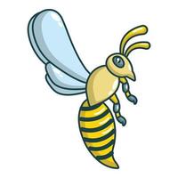 Bienensymbol, Cartoon-Stil vektor