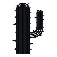 mexikanische Kaktus-Ikone, einfacher Stil vektor