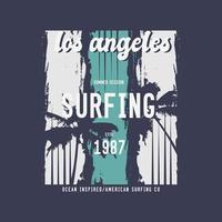 los angeles illustrationstypografie. perfekt für T-Shirt-Design vektor