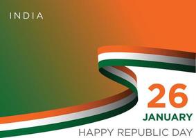 Tag der Republik Indien vektor