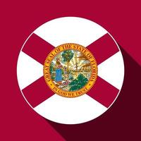 Florida-Staatsflagge. Vektor-Illustration. vektor