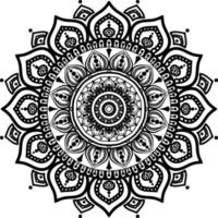 Mandala-Design-Elemente Vektor abstrakt