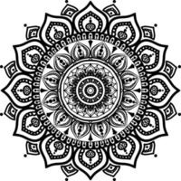 Mandala-Design-Elemente Vektor abstrakt