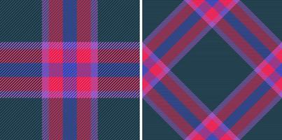 textil- sömlös kolla upp. pläd mönster tyg. textur tartan bakgrund vektor. vektor