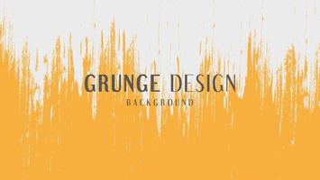 abstrakte Kratzer gelbe Grunge-Textur-Hintergrund-Design-Vorlage vektor