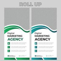 Corporate-Rollup-Banner-Design vektor