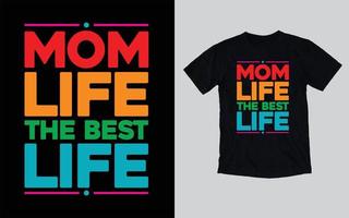 Mama-Typografie-T-Shirt-Design, Muttertags-T-Shirt-Design, Liebes-Mutter-T-Shirt vektor