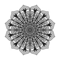 mandala design dekoratives muster dekoration schneeflocke vektor