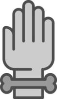 Hand-Vektor-Icon-Design vektor