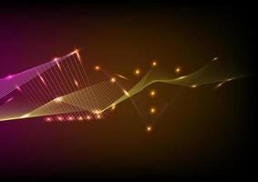 Weihnachten Welle Laserlichtstrahl Technologie abstrakte Hintergrundvektorillustration 20221201 vektor
