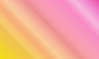 abstrakter Hintergrund mit rosa und gelbem Farbverlauf. einfaches und minimalistisches Design. geeignet für hintergrund, tapete, homepage und kopierraum vektor