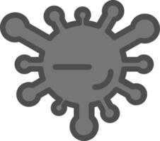 virus vektor ikon design